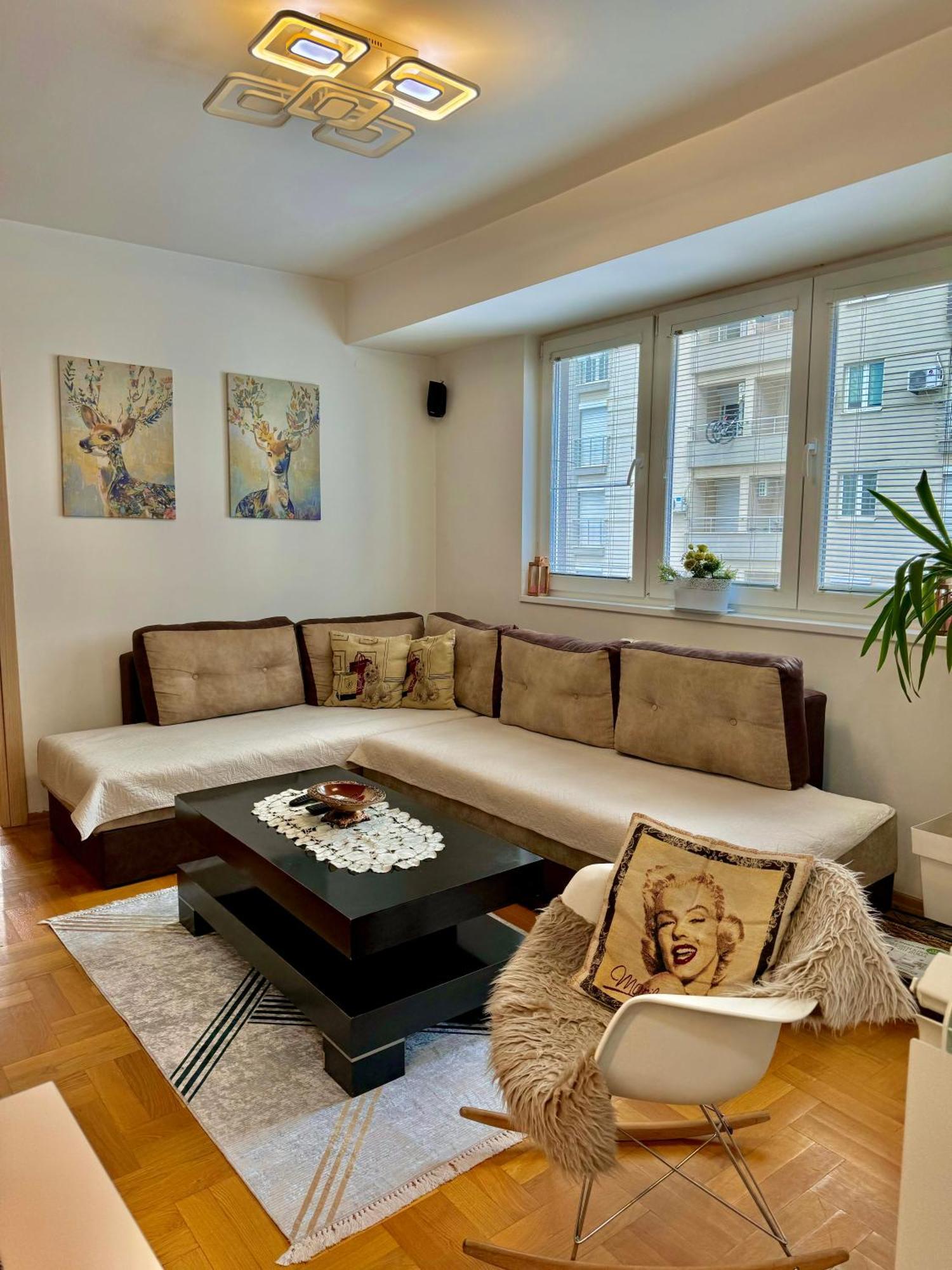 Modern & Cozy Apartment สโกเปีย ภายนอก รูปภาพ